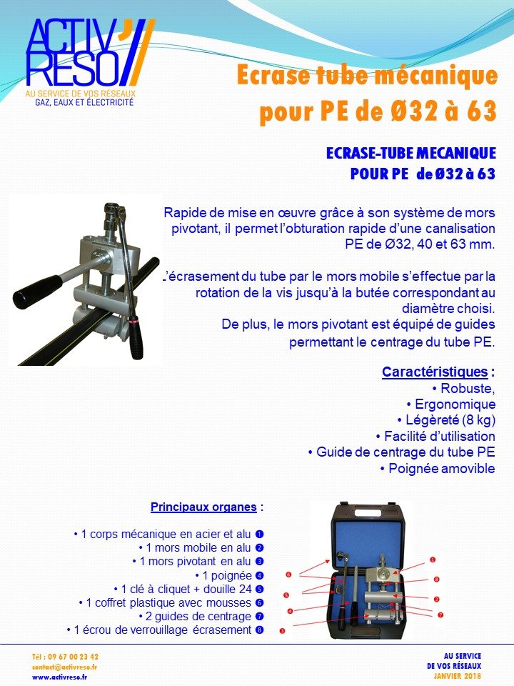 ecrase-tube-mecanique - activreso