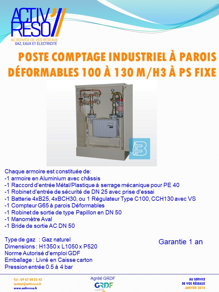 poste comptage industriel a parois déformables 100_130mh3 a psFix - activreso