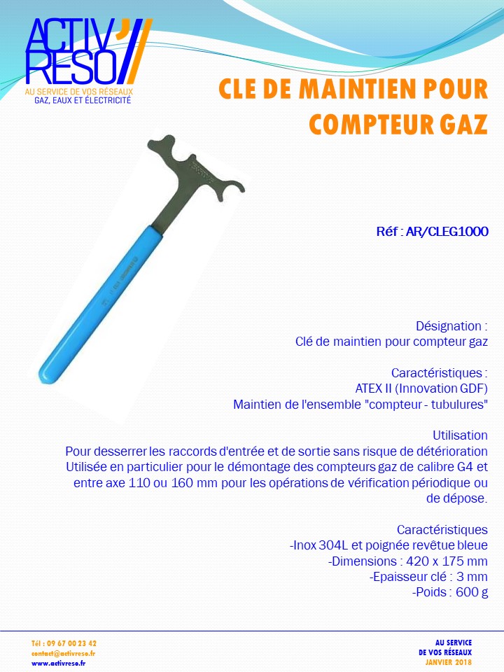 cle de maintien - activreso