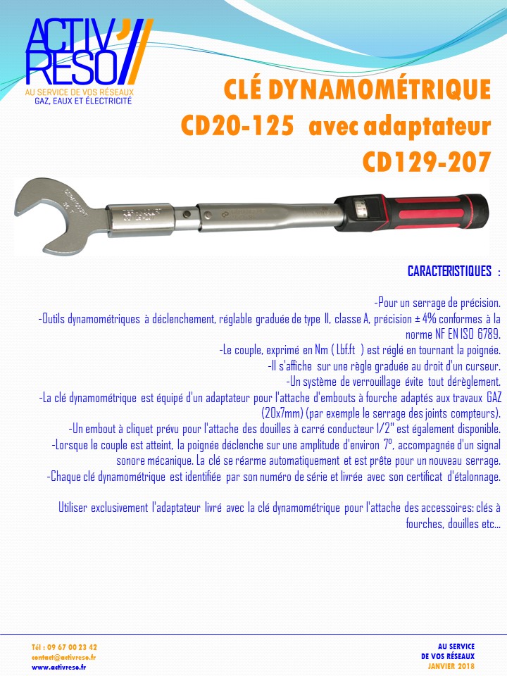 cle dynamometrique - activreso