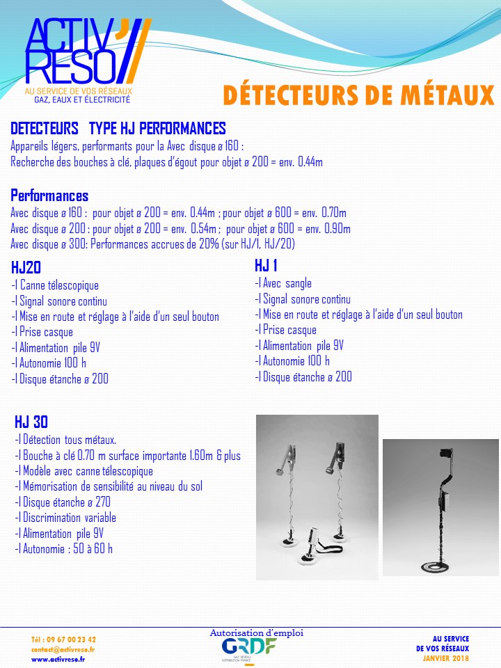 detecteur de metaux - activreso