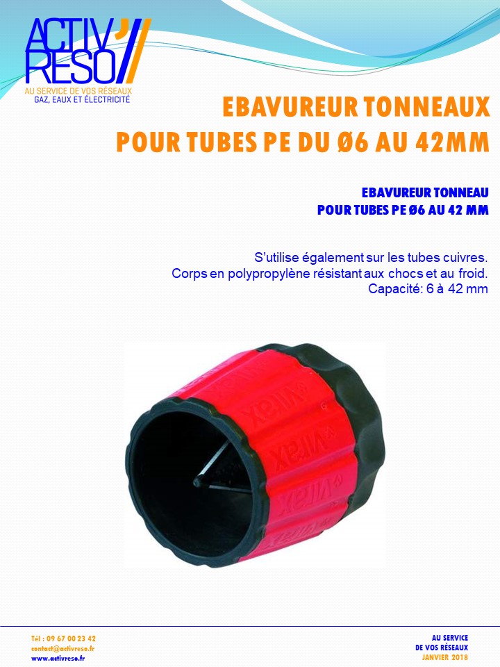 ebavureur tonneau - activreso