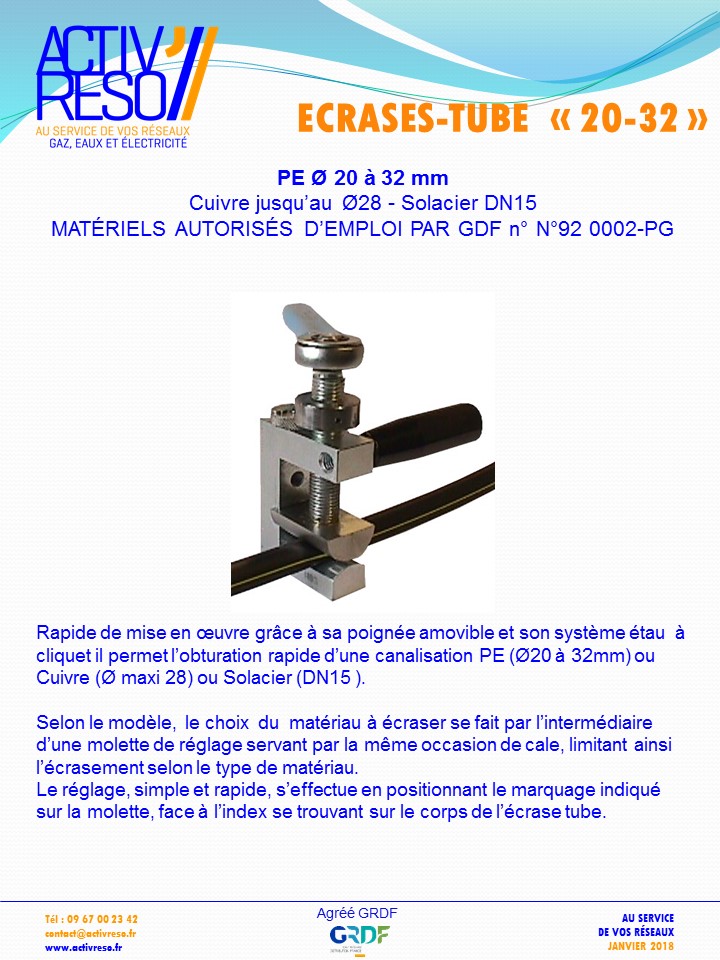 ecrase-tube 20-32 - activreso